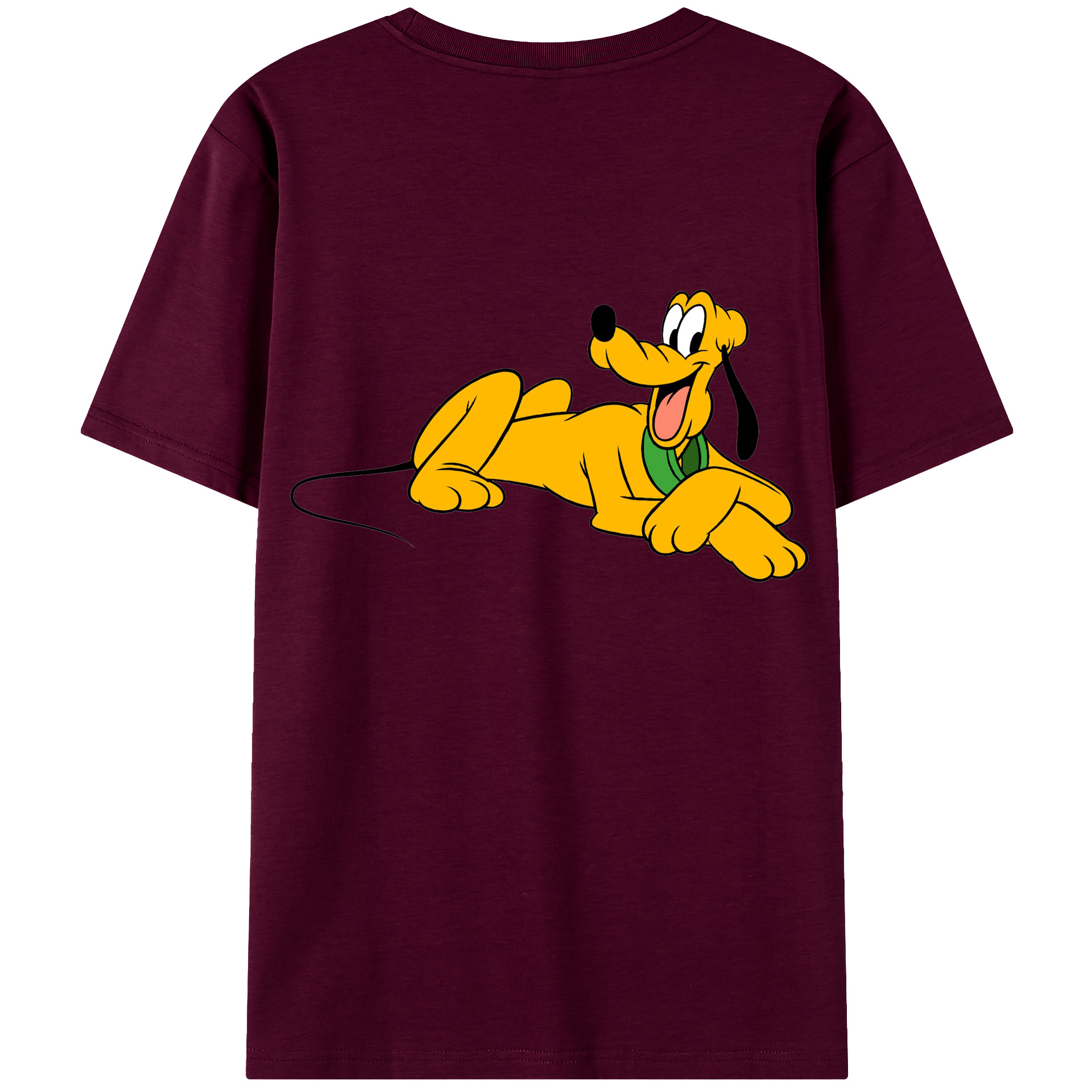 （画像用） ミッキーマウス Mickey Mouse レディース半袖Tシャツ(バックプリント)